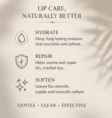 Citrus Crème Tallow Lip Balm | Organic Nourishing Lip Treatment