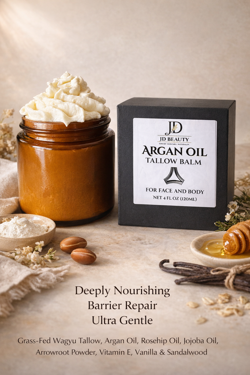 Argan Oil Whipped Tallow Balm-Deep Nourishing Barrier